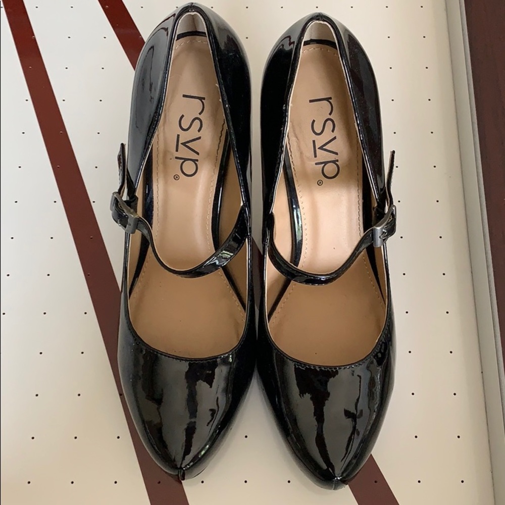 RSVP Black Heels